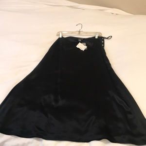 Black long skirt